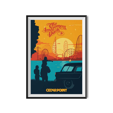 Made to Thrill x Cedar Point Amazement Park Poster