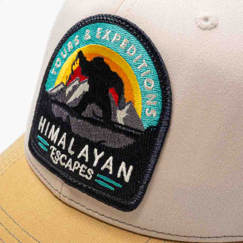 Himalayan Escapes Theme Park Inspired Trucker Hat Detail view