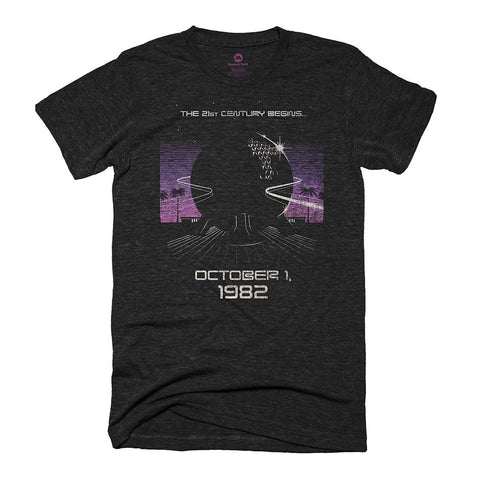 The 21st Century Begins October 1, 1982 theme park t-shirt