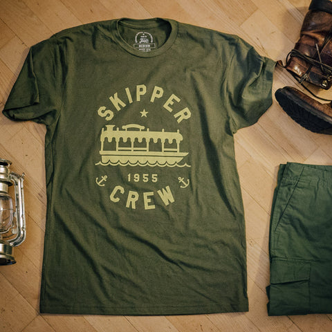 Skipper Crew T-shirt | Laydown