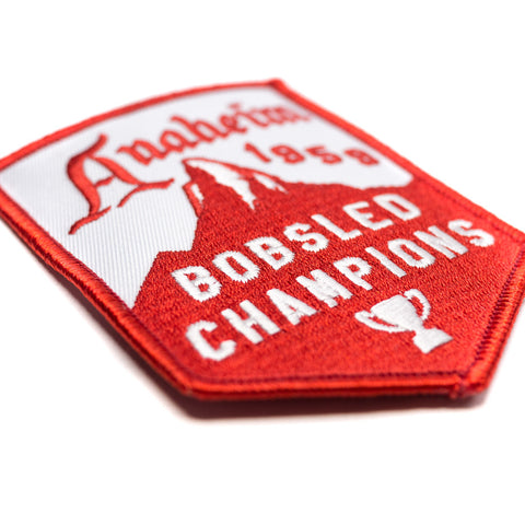 Anaheim 1959 Bobsled Champions Patch | Detail