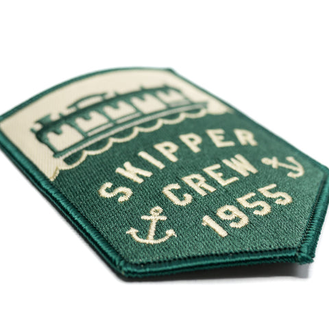 Skipper Crew Banner Patch | Detail