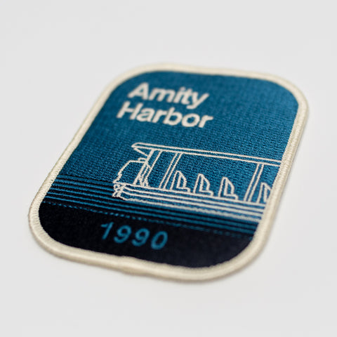 Amity Harbor 1990 Theme Park Attraction Patch | Detail