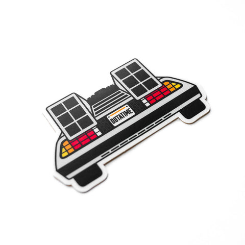 Back to the Future the ride Sticker DeLorean Outatime