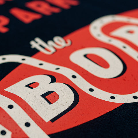 Riverview Park The Bobs Retro Banner | lettering