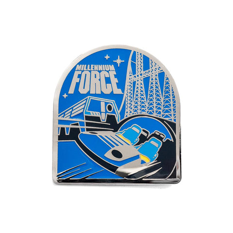 Cedar Point Made to Thrill Millennium Force Roller Coaster Pin