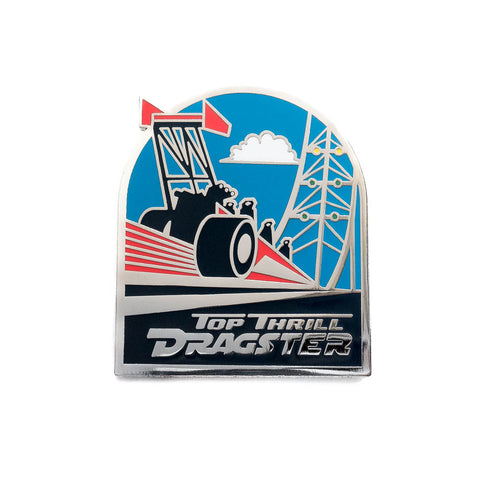 Cedar Point Made to Thrill Top Thrill Dragster Roller Coaster Pin