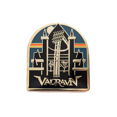 Cedar Point Made to Thrill Valravn Roller Coaster Pin