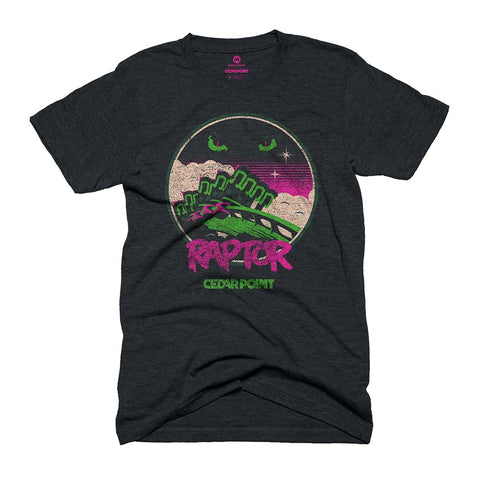 Made to Thrill x Cedar Point Raptor Roller Coaster T-shirt