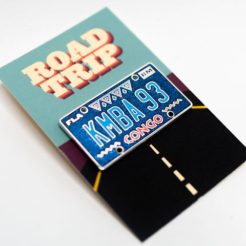 Congo 1993, Roller Coaster Inspired Pin | Backer Card