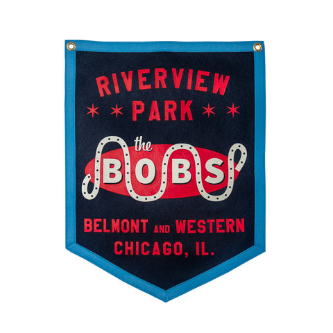 Riverview Park The Bobs Retro Banner