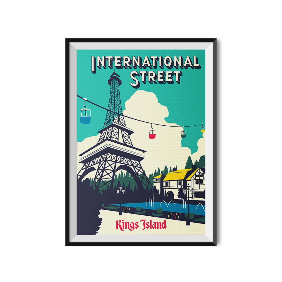Made to Thrill x Kings Island International Street Poster Made to