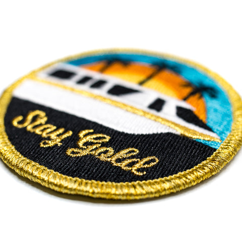 Orlando Florida Monorail Gold Patch Detail