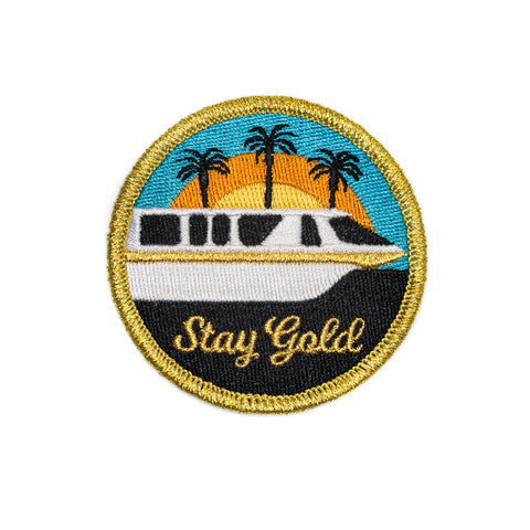 Orlando Florida Monorail Gold Patch