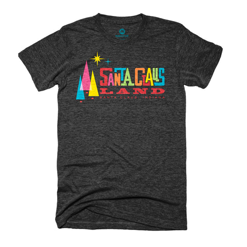 Made to Thrill x Holiday World - Santa Claus Land Retro T-Shirt
