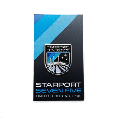 Space Mountain Pin - Backing