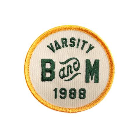 B&M Varsity Roller Coaster Patch