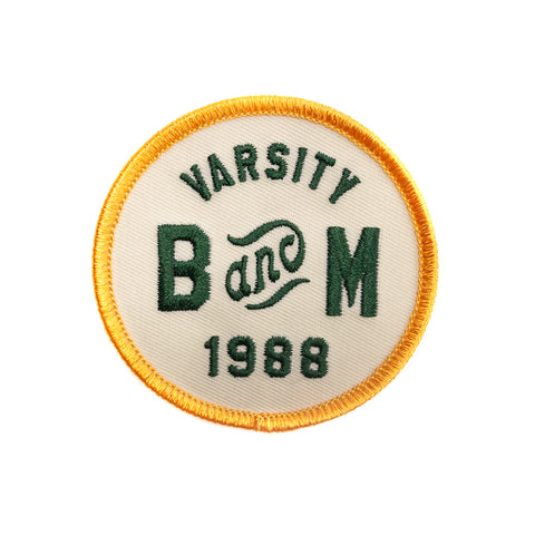 B&M Varsity Roller Coaster Patch