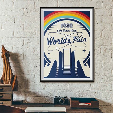 Roller Coaster Theme Park Attraction Posters