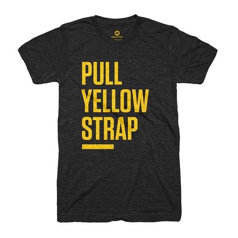 Pull Yellow Strap Theme Park Inspired T-shirt