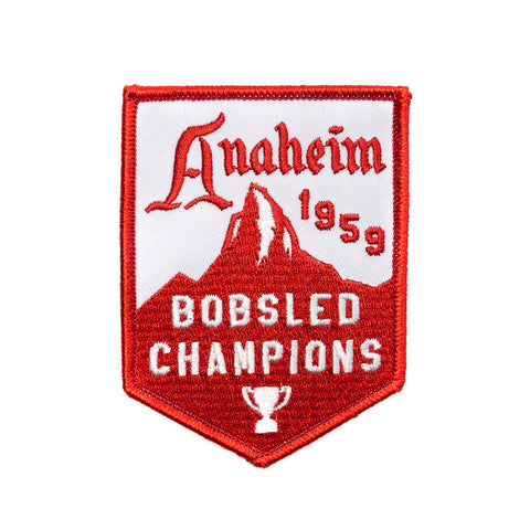 Anaheim 1959 Bobsled Champions Patch