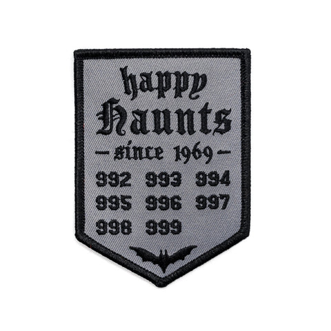 Happy Haunts Banner Patch