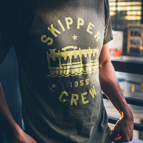 Skipper Crew T-shirt | Model