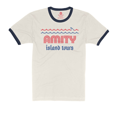 Amity Island Tours Theme Park Attraction T-shirt