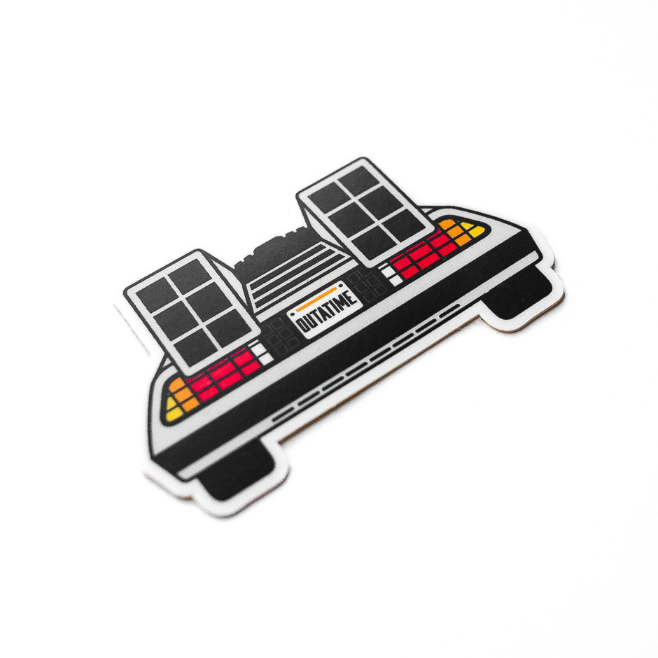 Outatime 1991, Theme Park Sticker – Made to Thrill®