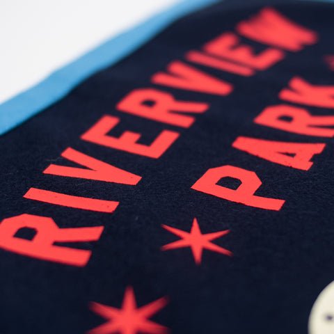 Riverview Park The Bobs Retro Banner | Typography