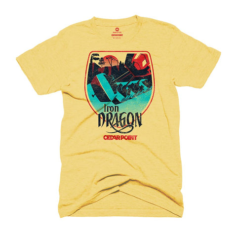 Made to Thrill x Cedar Point Iron Dragon Roller Coaster T-shirt