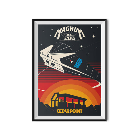 Made to Thrill x Cedar Point - Magnum XL 200 Poster