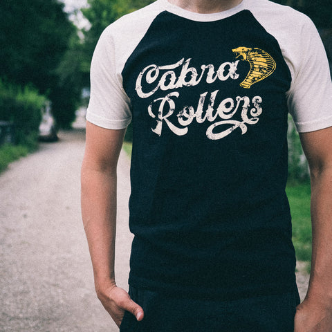 Cobra Rollers Roller Coaster T-Shirt | Model