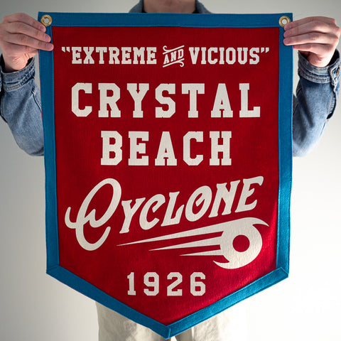 Crystal Beach Cyclone Banner