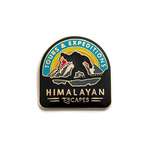Himalayan Escapes, Roller Coaster Inspired Pin