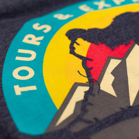 Himalayan Escapes Roller Coaster T-shirt | Detail