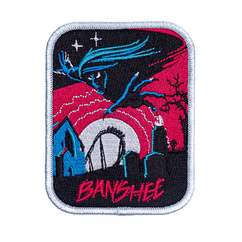 Kings Island Made to Thrill Banshee Roller Coaster Patch