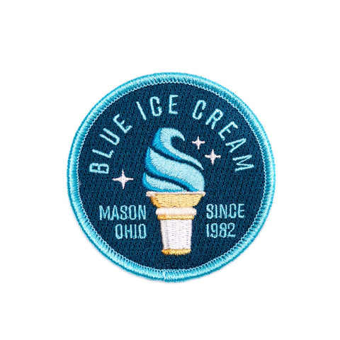 Kings Island Blue Ice Cream Patch