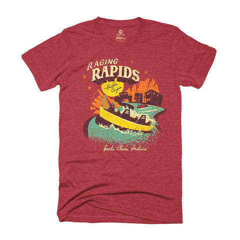 Made to Thrill x Holiday World Raging Rapids Attraction T-shirt