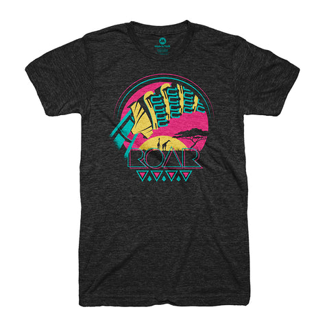 Roar Roller Coaster Theme Park T-shirt