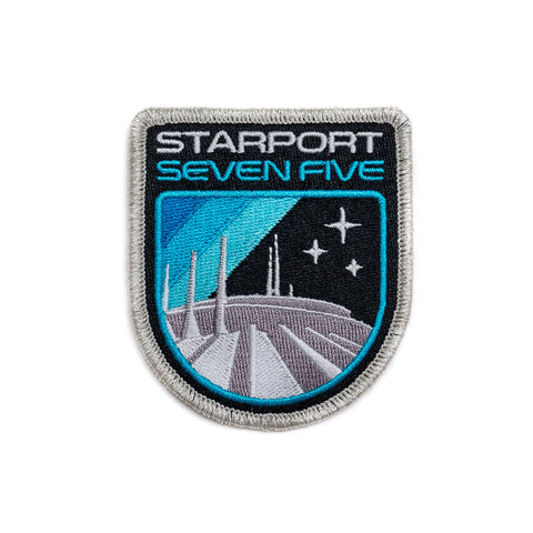 Retro Space Mountain Patch