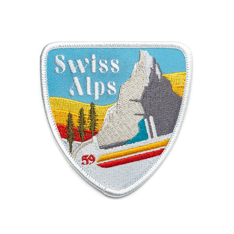 Swiss Alps Anaheim Roller Coaster Patch