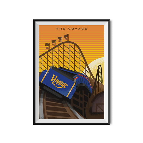 Made to Thrill x Holiday World - The Voyage Poster