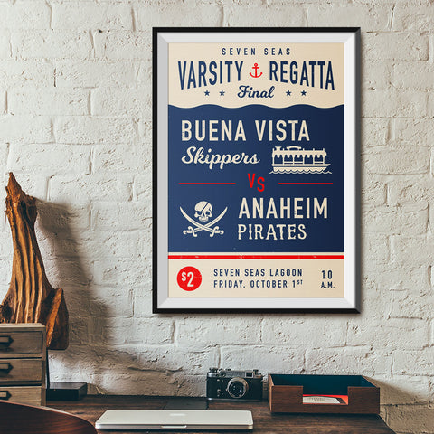 Seven Seas Varsity Regatta Poster