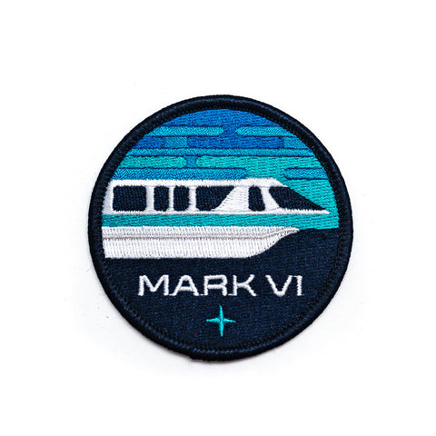WDW Monorail Inspired Patch