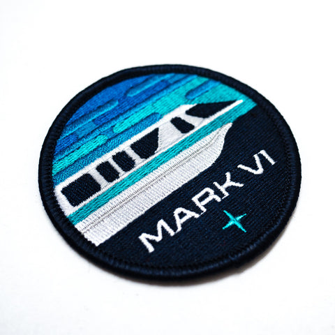 WDW Monorail Inspired Patch Detail